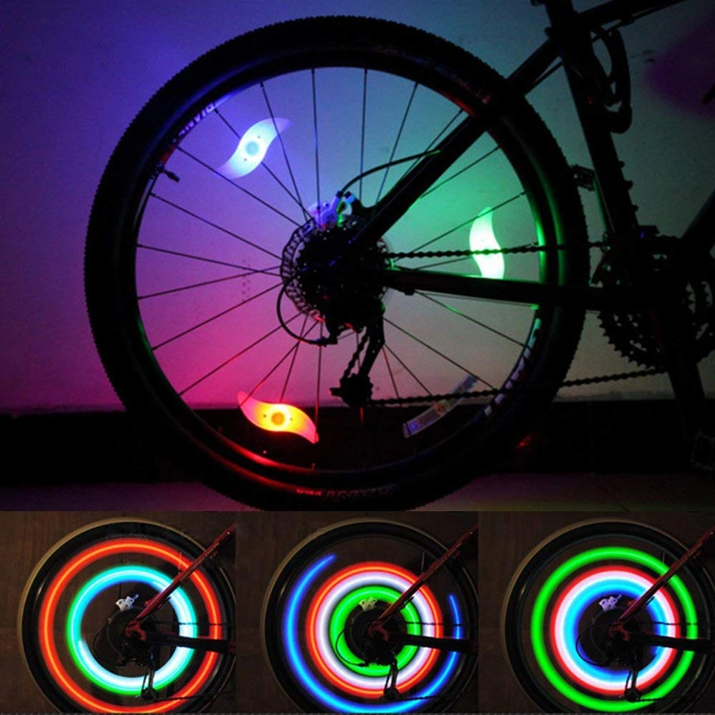 Cool Bike Wheel Lights Used for Safety Warning