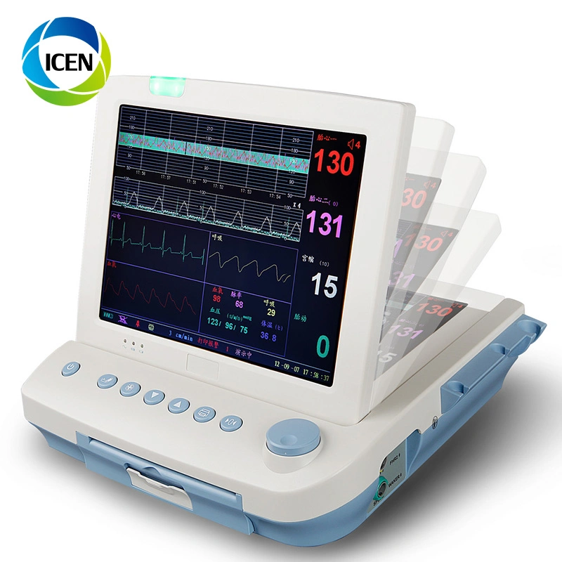 in-C011-1 Hot Sale Portable Color Doppler Ctg Machine Maternal Fetal Heart Rate Monitor