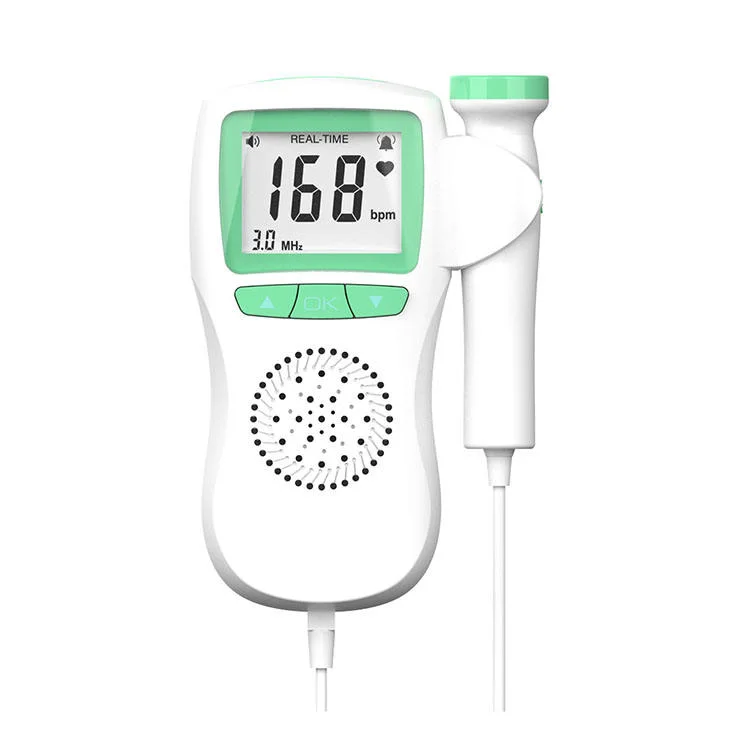 Household Portable Medical Pregnant Woman Use Ultrasound Sonar Doppler Fetal Heart Rate Monitor