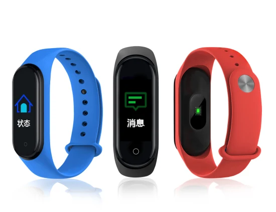 Fitness Tracker Frequenza cardiaca M3 Bracciale intelligente Touch IPS Schermo Smart Band Monitor della pressione sanguigna per donne e uomini