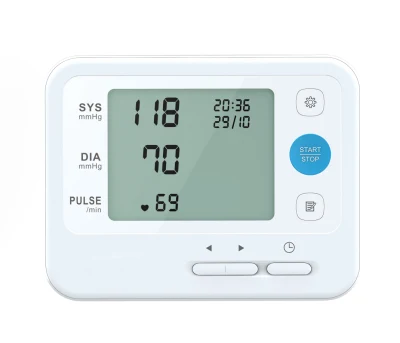 Mn-Bp002 Stetoscopio portatile elettronico digitale per frequenza cardiaca elevata e monitor della pressione sanguigna da braccio